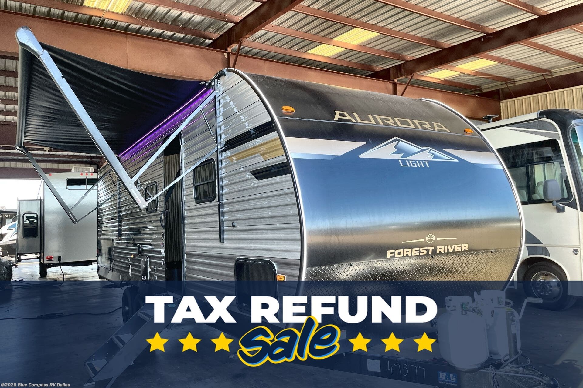 New 2026 Forest River Aurora Light 26BHS available in Mesquite, Texas