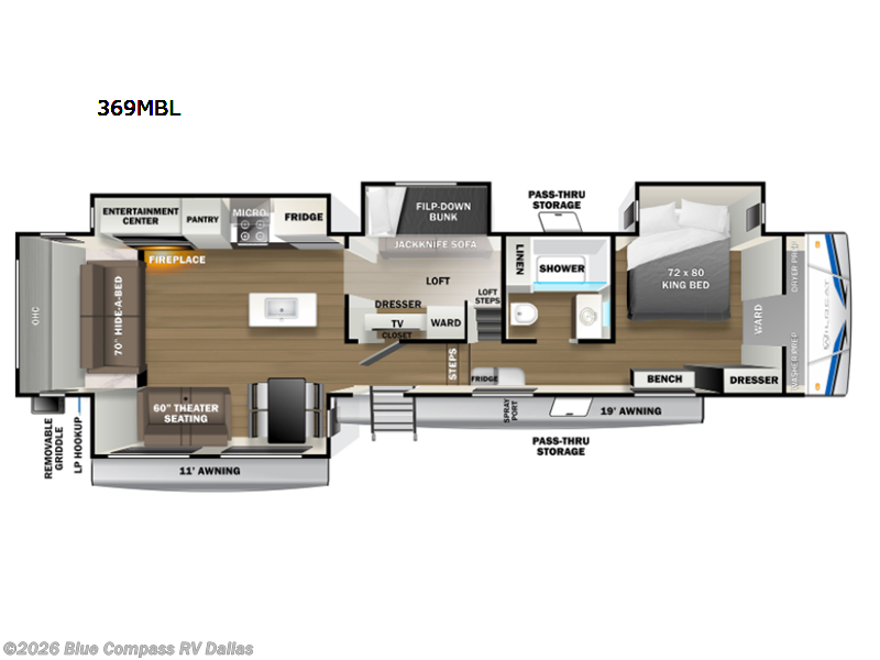 Used 2022 Forest River Wildcat 369MBL available in Mesquite, Texas