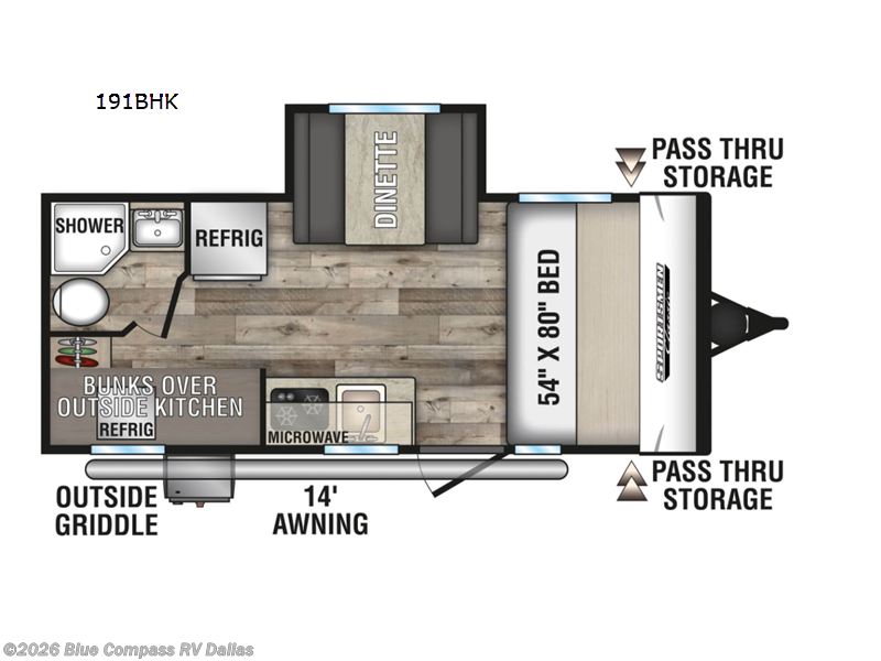 Used 2022 K-Z Sportsmen Classic 191BHK available in Mesquite, Texas
