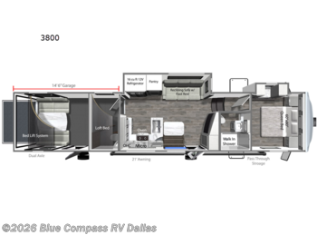 New 2025 Dutchmen Voltage V-Series 3800 available in Mesquite, Texas