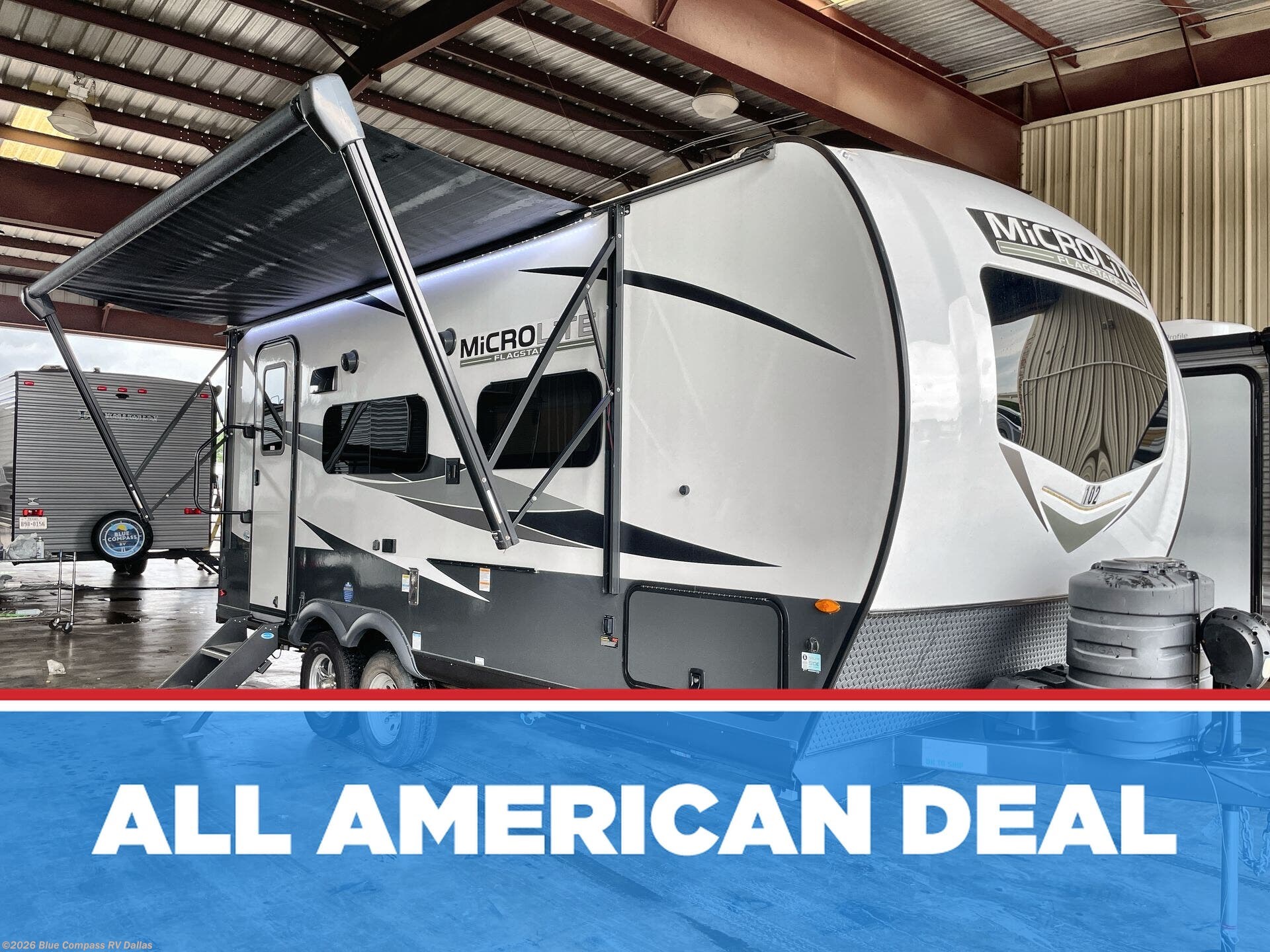 Used 2024 Forest River Flagstaff Micro Lite 21FBRS available in Mesquite, Texas