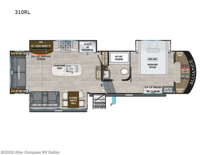 Used 2021 Alliance RV Paradigm 310RL available in Mesquite, Texas