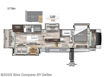 Used 2023 Forest River Cedar Creek 377BH available in Mesquite, Texas