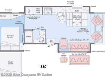 Used 2016 Winnebago Sightseer 33C available in Mesquite, Texas