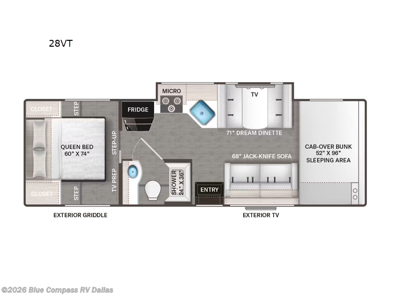New 2027 Thor Motor Coach Geneva 28VT available in Mesquite, Texas