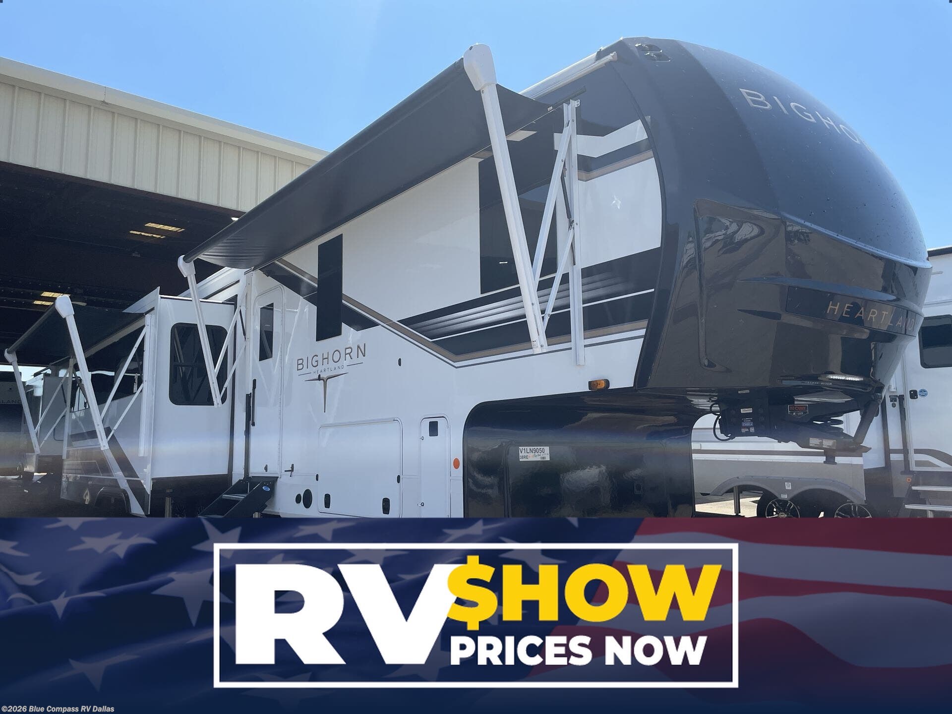New 2027 Heartland Bighorn 38RE available in Mesquite, Texas