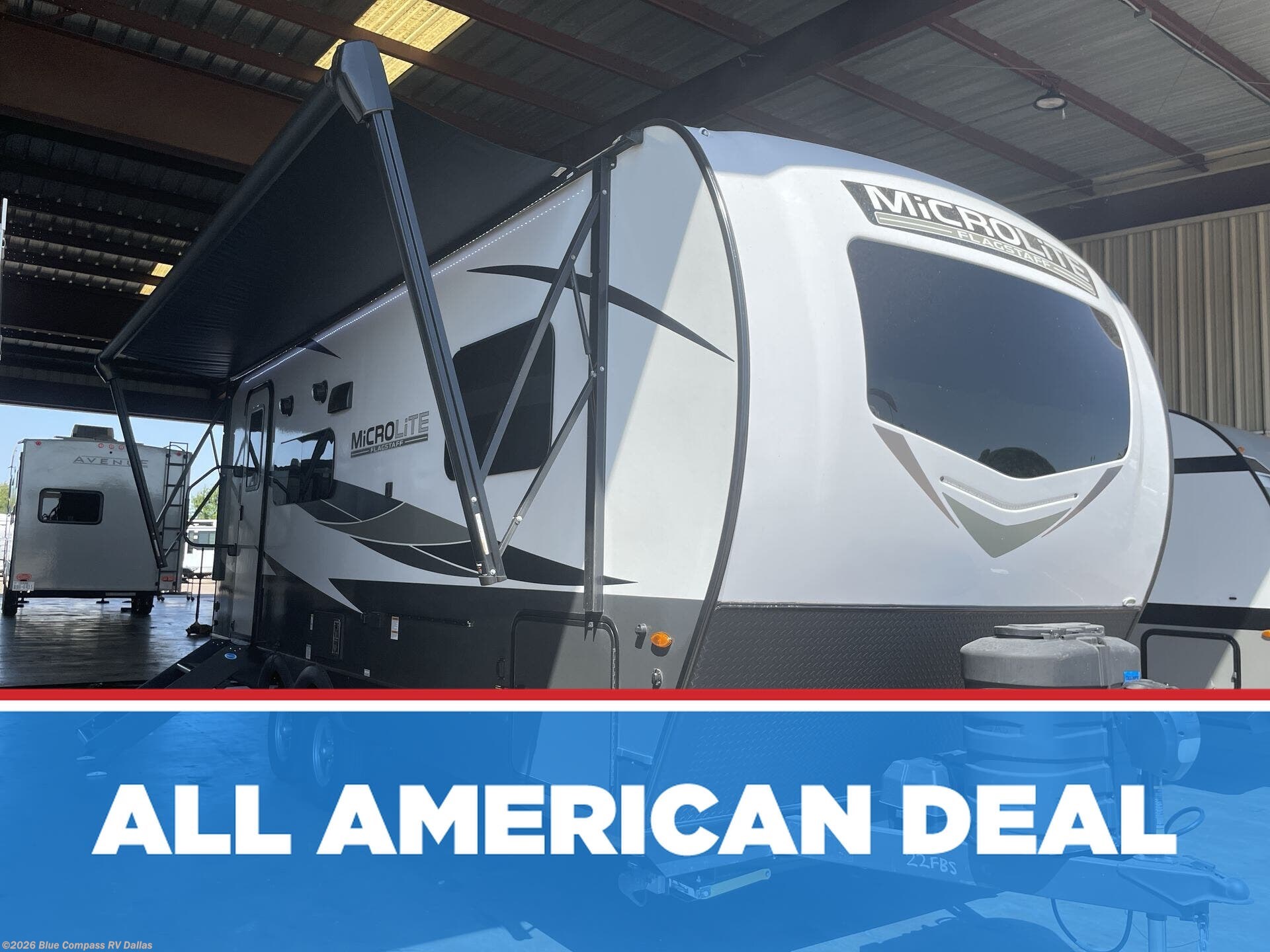 Used 2025 Forest River Flagstaff Micro Lite 22FBS available in Mesquite, Texas