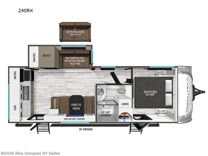 New 2027 Heartland North Trail 240RK available in Mesquite, Texas