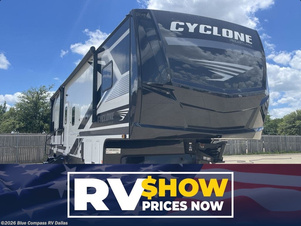 New 2027 Heartland Cyclone 3511 available in Mesquite, Texas