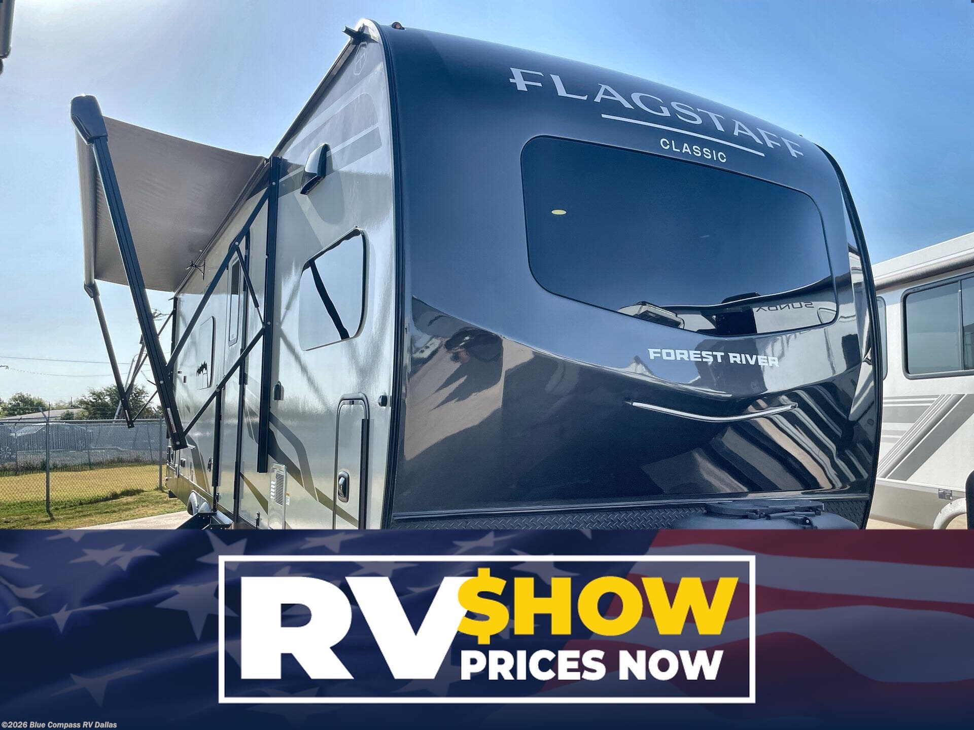 New 2027 Forest River Flagstaff Classic 826MBR available in Mesquite, Texas