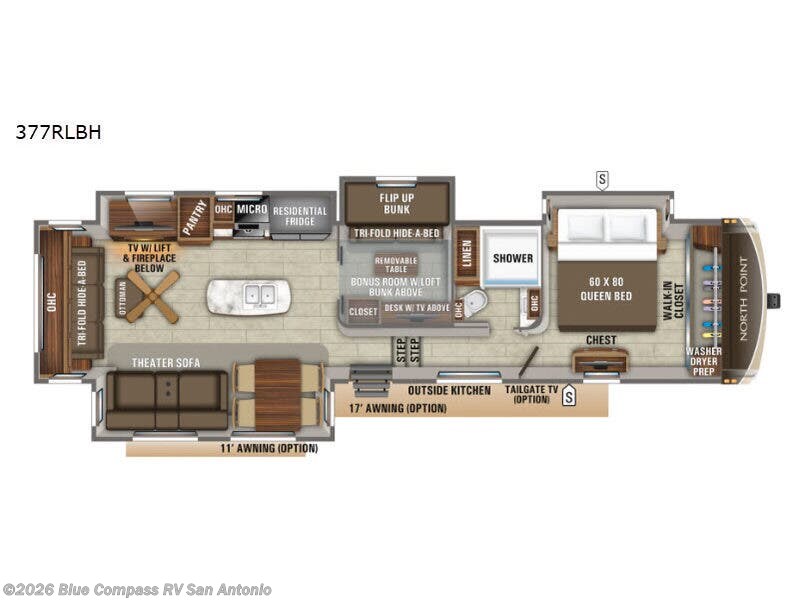 Used 2019 Jayco North Point 377RLBH available in San Antonio, Texas