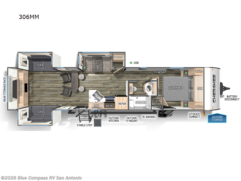 Used 2023 Forest River Cherokee 306MM available in San Antonio, Texas