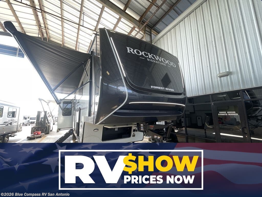 New 2027 Forest River Rockwood Signature 401SFB available in San Antonio, Texas