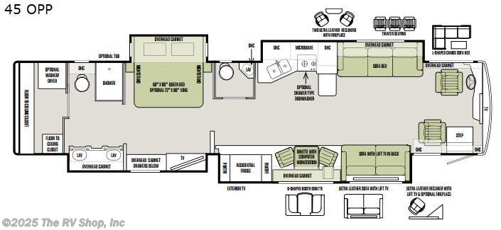 Used 2018 Tiffin Allegro Bus 45 OPP available in Baton Rouge, Louisiana