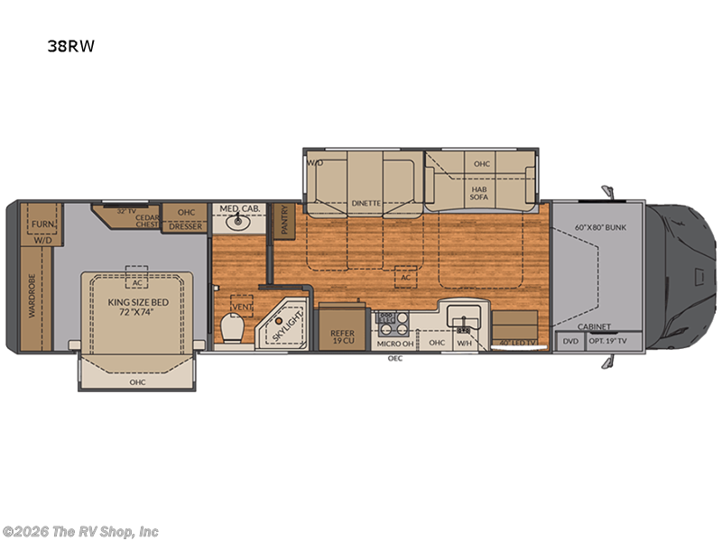 Used 2022 Renegade  Valencia 38RW available in Baton Rouge, Louisiana