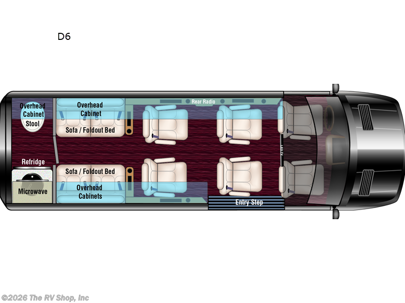 New 2026 Midwest Luxe Cruiser D6 available in Baton Rouge, Louisiana