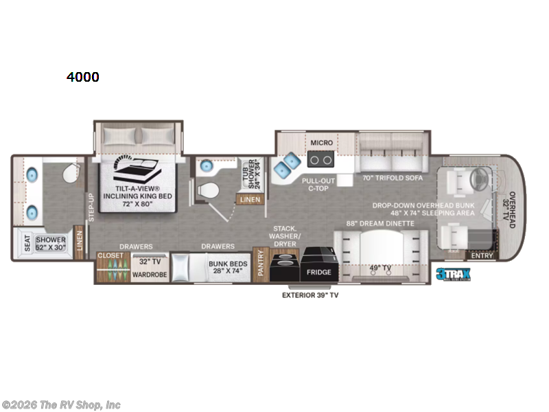 Used 2022 Thor Motor Coach Aria 4000 available in Baton Rouge, Louisiana