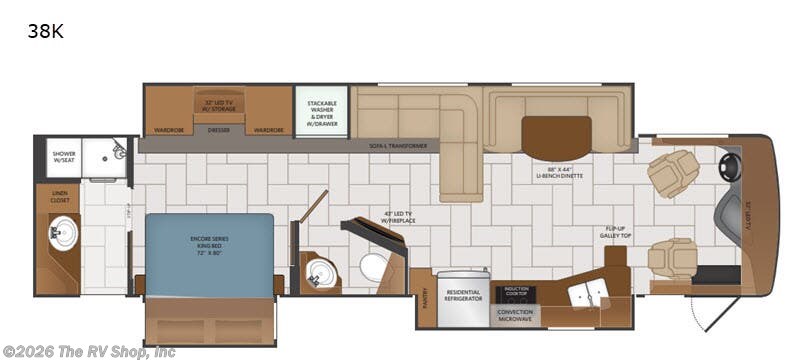 Used 2019 Fleetwood Discovery 38K available in Baton Rouge, Louisiana