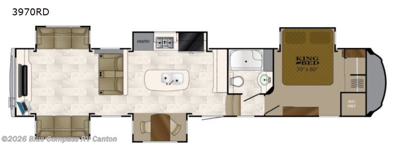 Used 2019 Heartland Bighorn 3970RD available in Wills Point, Texas