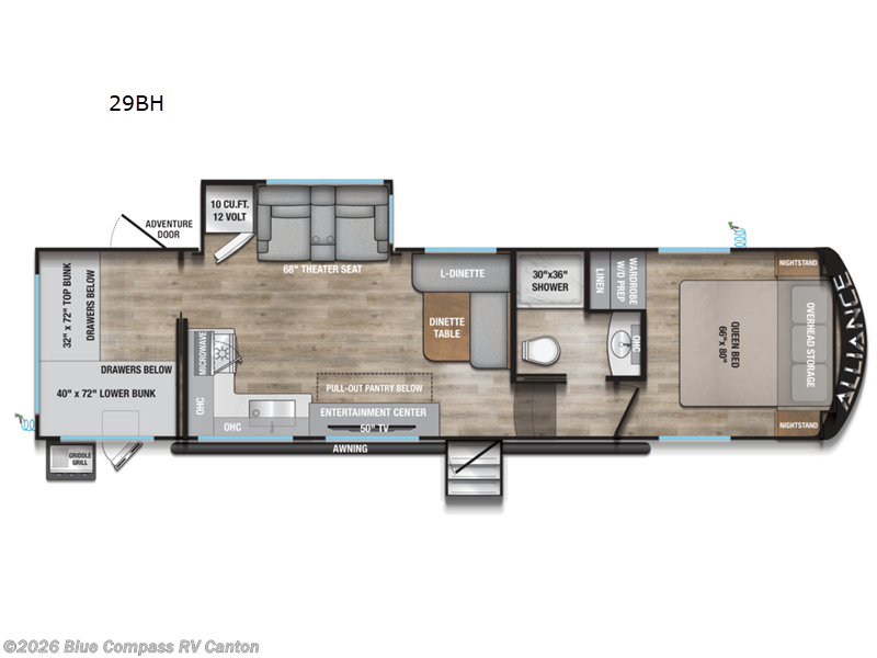 New 2027 Alliance RV Avenue All-Access 29BH available in Wills Point, Texas