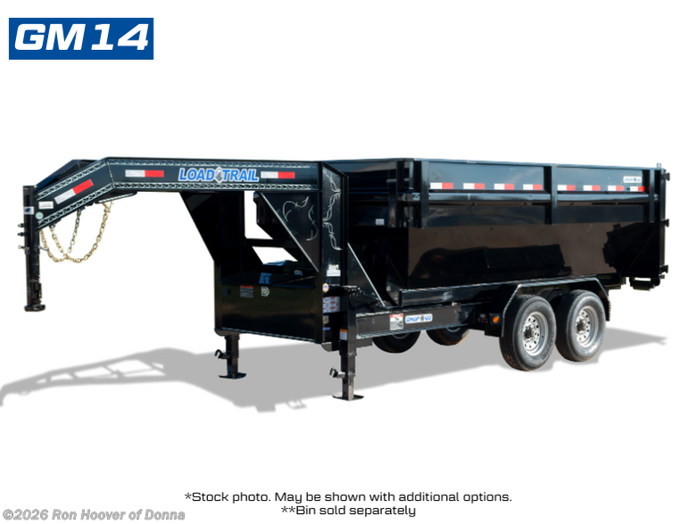 2026 Load Trail GM 83" x 14' Tandem Axle Gooseneck Drop-N-Go Trailer
