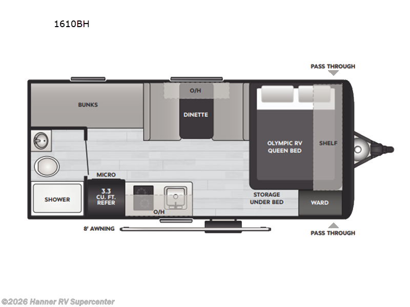 New 2026 Keystone Springdale Mini 1610BH available in Baird, Texas