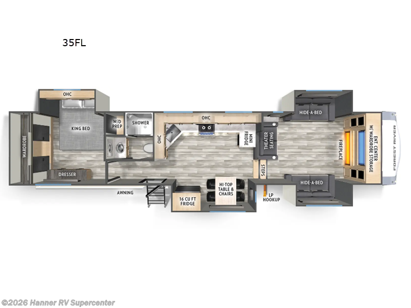 New 2026 Forest River Cardinal 35FL available in Baird, Texas