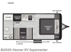 New 2026 Keystone Springdale Mini 1660RB available in Baird, Texas