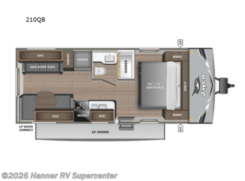 New 2026 Jayco Jay Flight SLX 210QB available in Baird, Texas