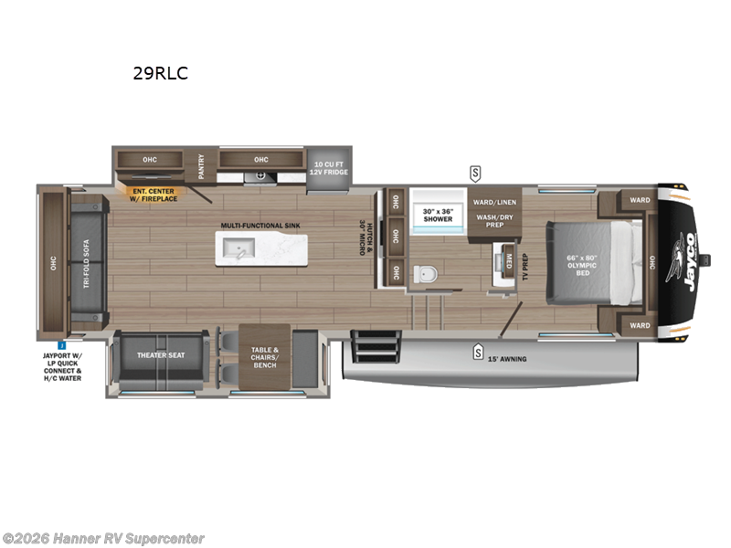 New 2026 Jayco Eagle HT 29RLC available in Baird, Texas