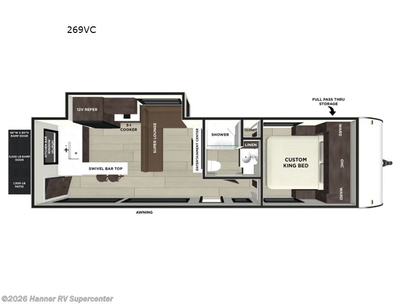 New 2026 Forest River Wildwood FSX 269VC available in Baird, Texas