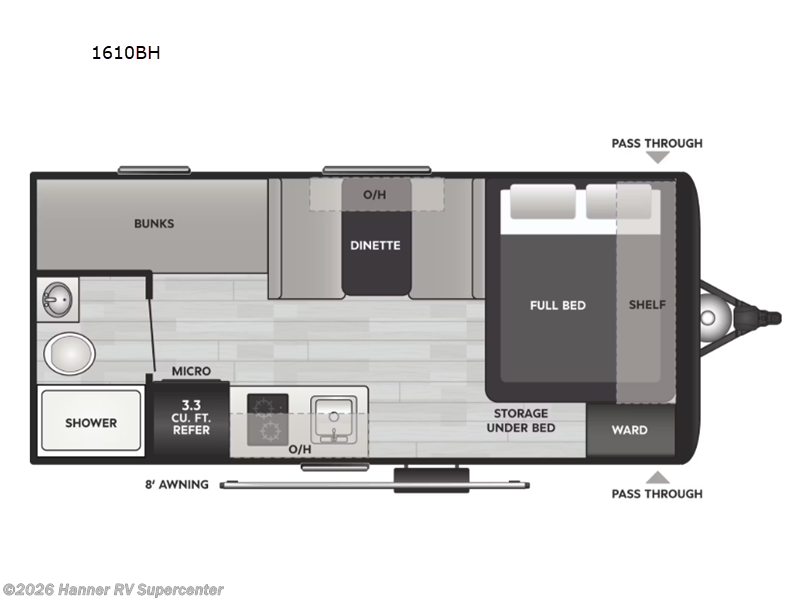 New 2027 Keystone Springdale Mini 1610BH available in Baird, Texas