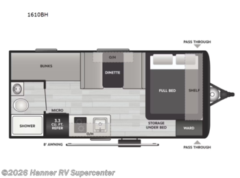 New 2027 Keystone Springdale Mini 1610BH available in Baird, Texas