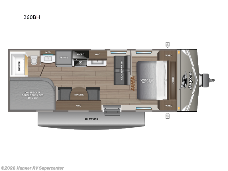New 2027 Jayco Jay Flight 260BH available in Baird, Texas
