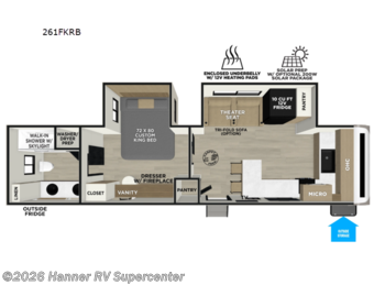 New 2027 Forest River Wildwood Heritage Glen 261FKRB available in Baird, Texas