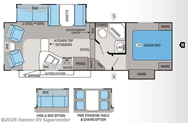 Used 2012 Jayco Eagle Super Lite HT 26.5RLS available in Baird, Texas