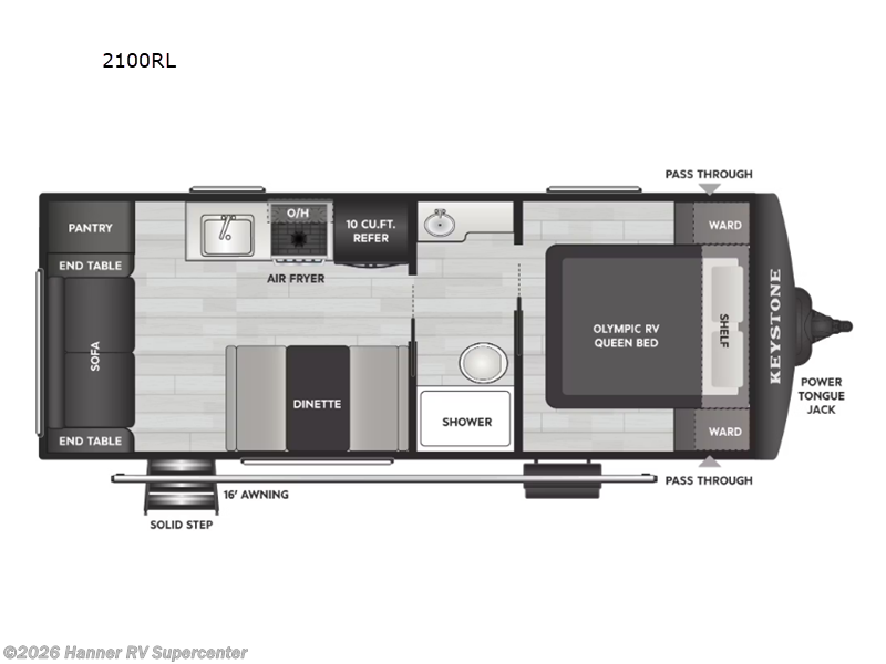 New 2027 Keystone Springdale 2100RL available in Baird, Texas