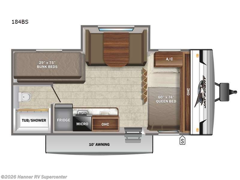 Used 2022 Jayco Jay Flight SLX 7 184BS available in Baird, Texas
