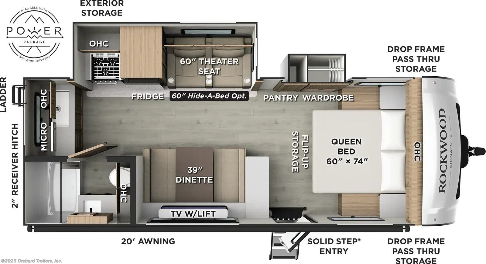 New 2026 Forest River Rockwood Mini Lite 2522FB available in Whately, Massachusetts