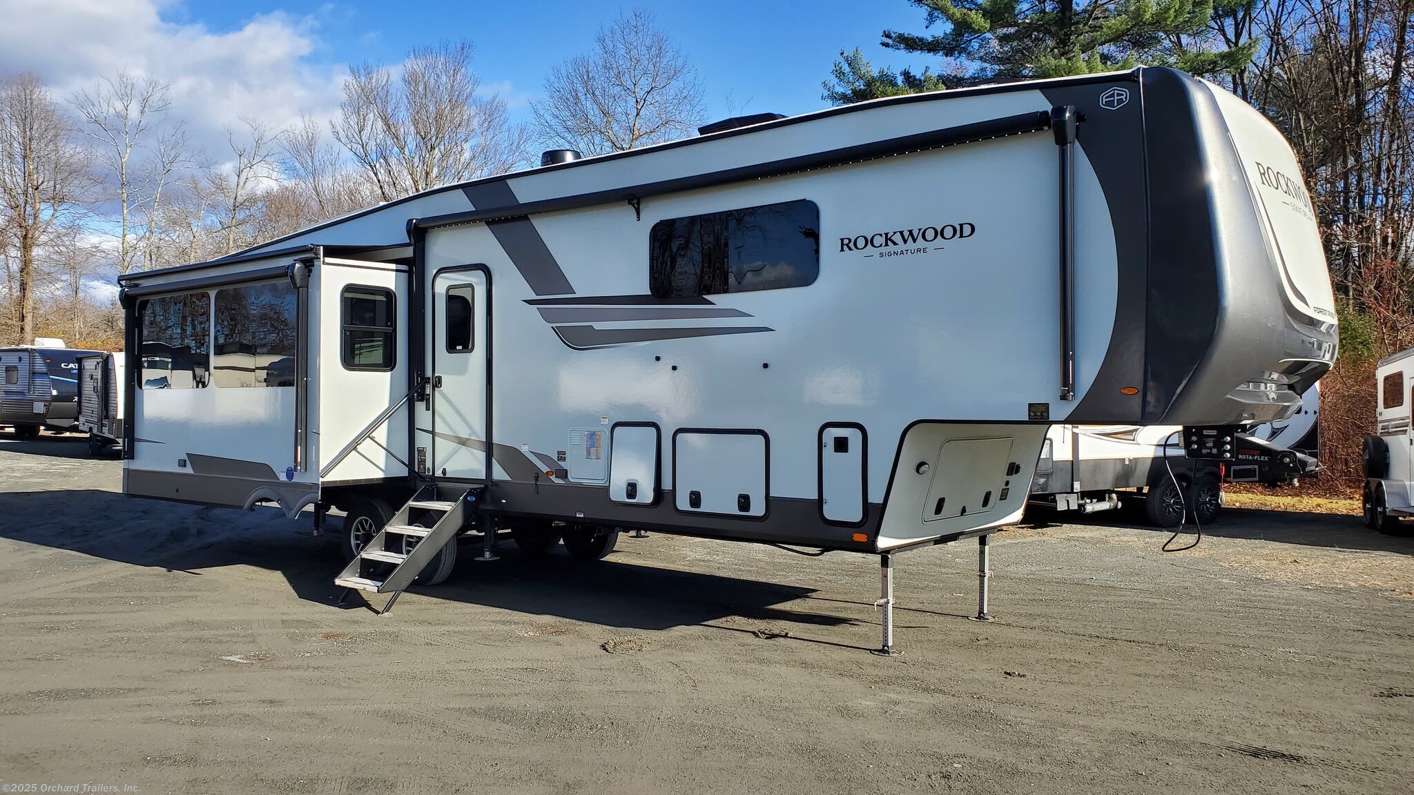 New 2026 Forest River Rockwood Signature 401SFB available in Whately, Massachusetts