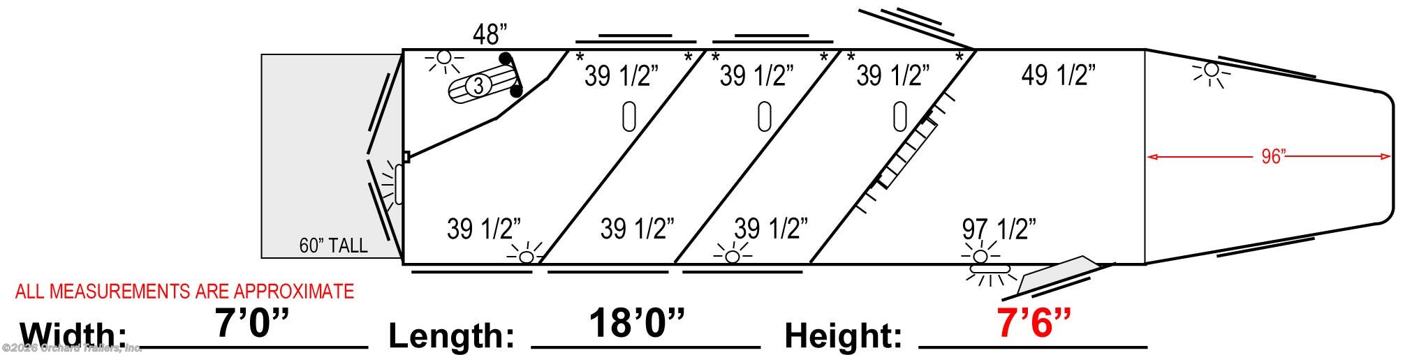 New 2026 4-Star Trailers  3-Horse Slant-Load Gooseneck available in Whately, Massachusetts