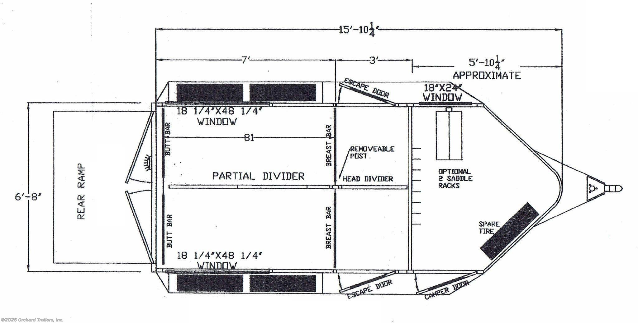 New 2027 Adam Trailers Julite w/ Dressing Room available in Whately, Massachusetts