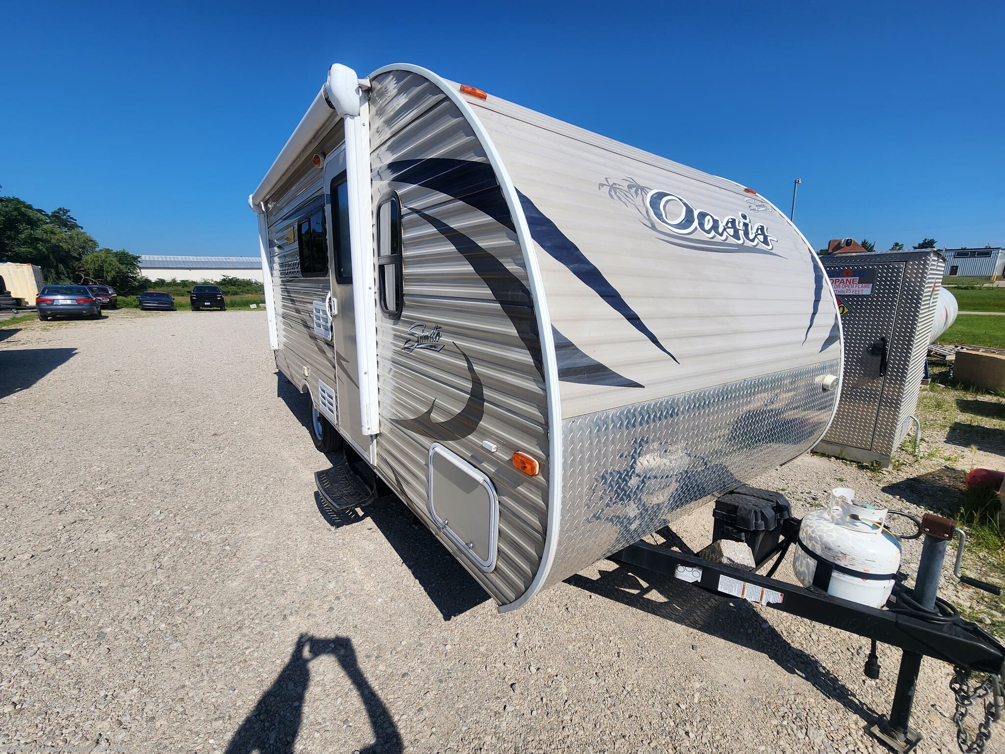 Used 2017 Shasta Oasis 18BH available in Sturtevant, Wisconsin