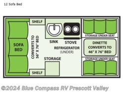 Used 2022 Aliner Ranger 12 Sofa Bed available in Prescott Valley, Arizona