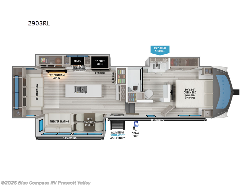New 2025 Grand Design Influence 2903RL available in Prescott Valley, Arizona