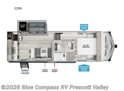 New 2025 Grand Design Reflection 100 Series 22RK available in Prescott Valley, Arizona