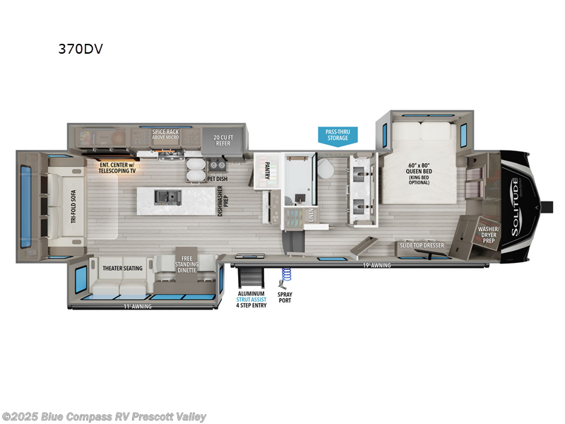 New 2025 Grand Design Solitude 370DV available in Prescott Valley, Arizona