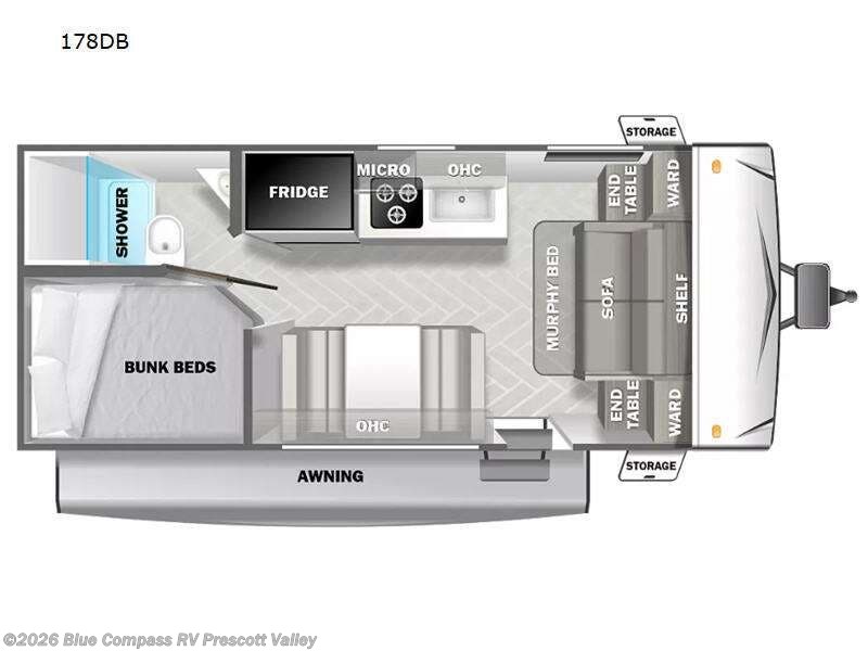Used 2024 Forest River EVO Select 178DB available in Prescott Valley, Arizona
