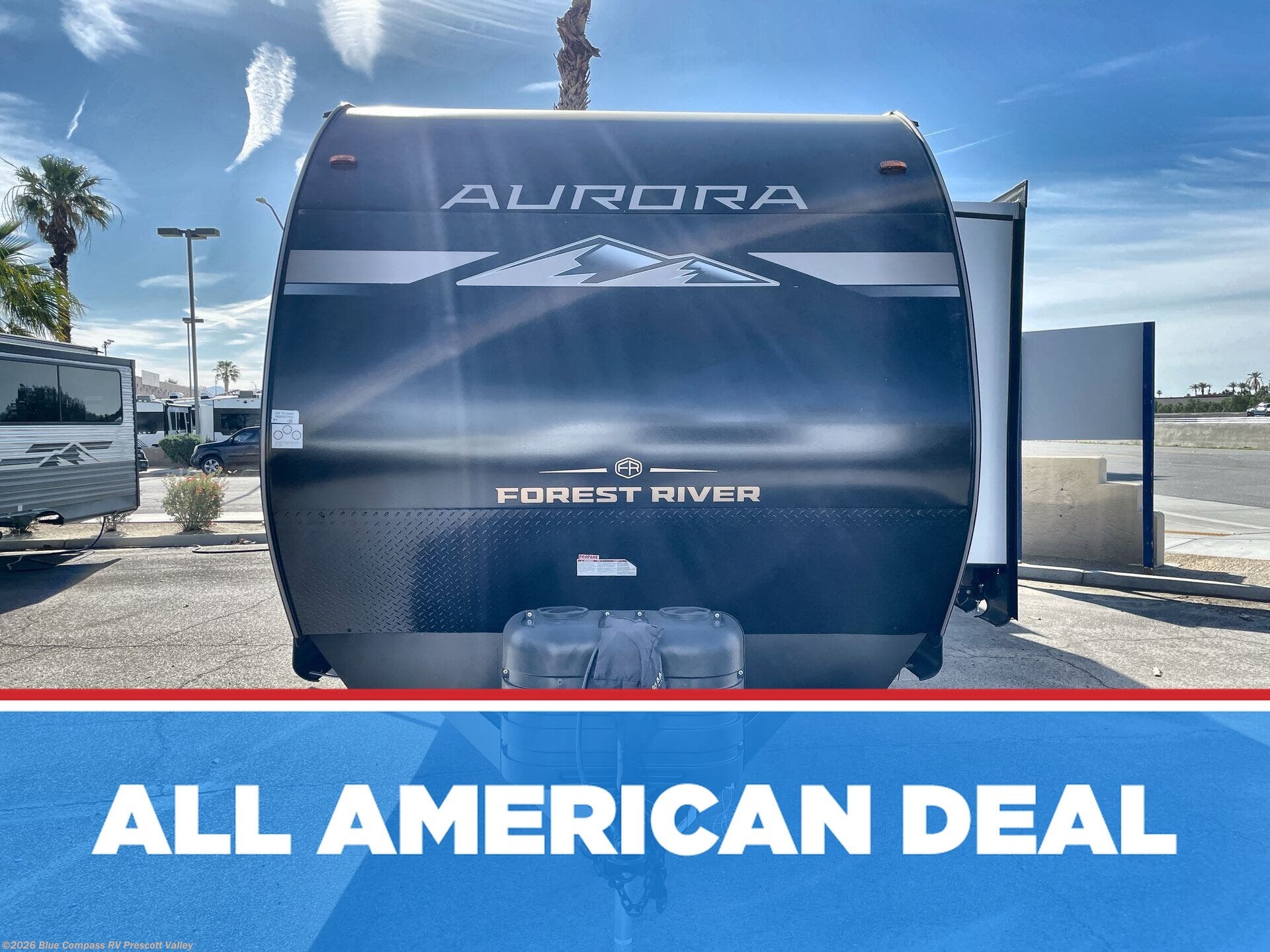 New 2026 Forest River Aurora 34BHTS (2 Queen Beds) available in Prescott Valley, Arizona