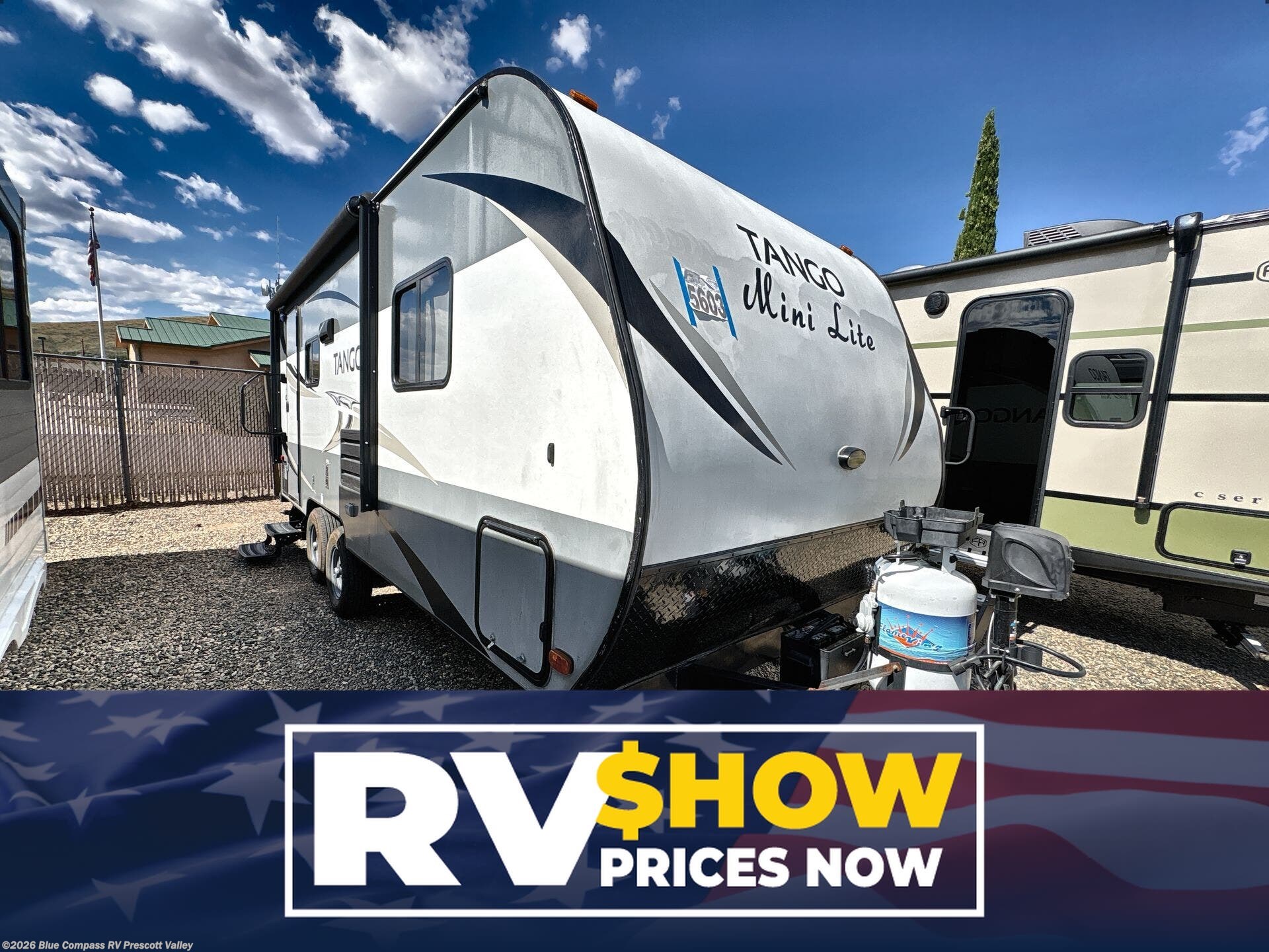 Used 2018  Pacific Coachworks Tango Mini Lite 18RBS by Pacific Coachworks from Blue Compass RV Prescott Valley in Prescott Valley, AZ